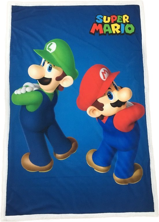 Couverture Polaire Super Mario
