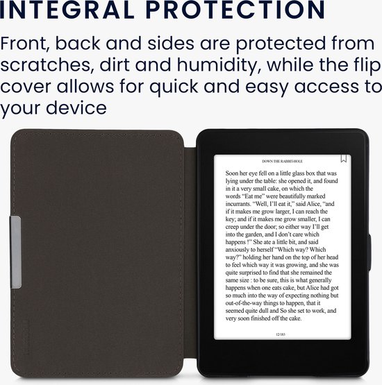 kwmobile Hoesje geschikt voor Amazon Kindle Paperwhite - Nylon eReader case voor Amazon Kindle Paperwhite van kwmobile — afbeelding 3