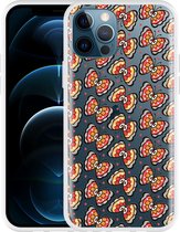 Geschikt voor Apple iPhone 12 Pro Hoesje Butterflies - Designed by Cazy