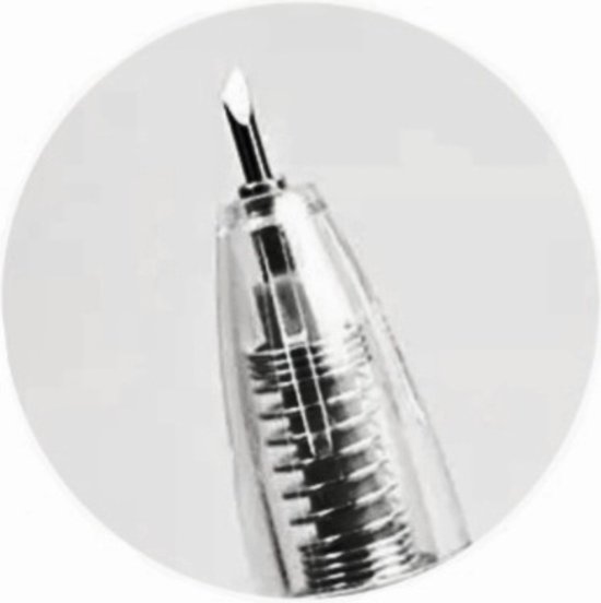 Solingen Reserve-Afbreekmesjes Breed Kaart À 5 Stuks