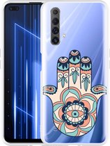 Realme X50 Hoesje Hand Ornament - Designed by Cazy