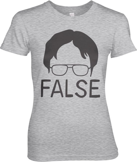 The Office Dames Tshirt -XL- FALSE Grijs
