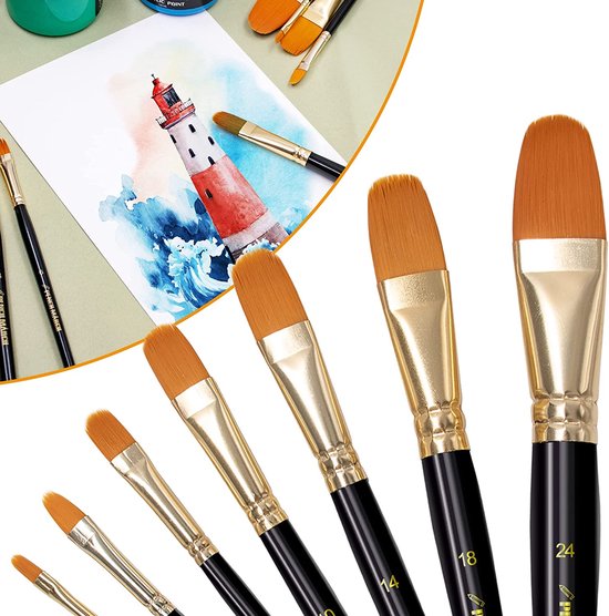 Verf Kwasten verfroller Acrylverven aint brush roll paint stuff Verf Borstels... bol