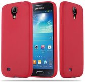 Cadorabo Hoesje geschikt voor Samsung Galaxy S4 in CANDY ROOD - Beschermhoes gemaakt van flexibel TPU silicone Case Cover