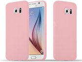 Cadorabo Hoesje geschikt voor Samsung Galaxy S6 in CANDY ROZE - Beschermhoes gemaakt van flexibel TPU silicone Case Cover