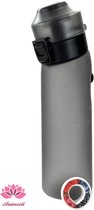 Geurwater Drinkfles Starterskit - Zwart 700ML - Inclusief 2 Geur Capsules -