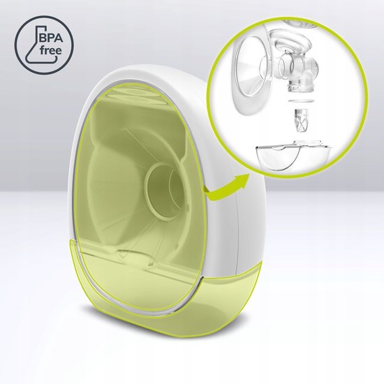 Lionelo Tire-lait électrique Fidi Free Lumi Hands-free, 180