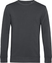 Organic Inspire Crew Neck Sweater B&C Collectie Asphalt Grijs maat L