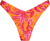 Hunkemöller Dames Badmode Hoog uitgesneden bikinibroekje Tulum - Roze - maat S