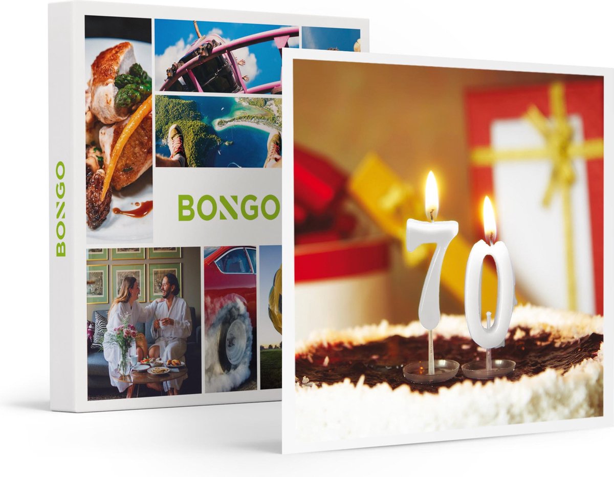 Bongo Bon -Gefeliciteerd, 70 Jaar!- Cadeaukaart