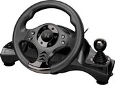 Nitho - Volant de course Noir Drive Pro V16 pour PlayStation 4, PlayStation 3, Nintendo Switch, Xbox One, Xbox Series et PC