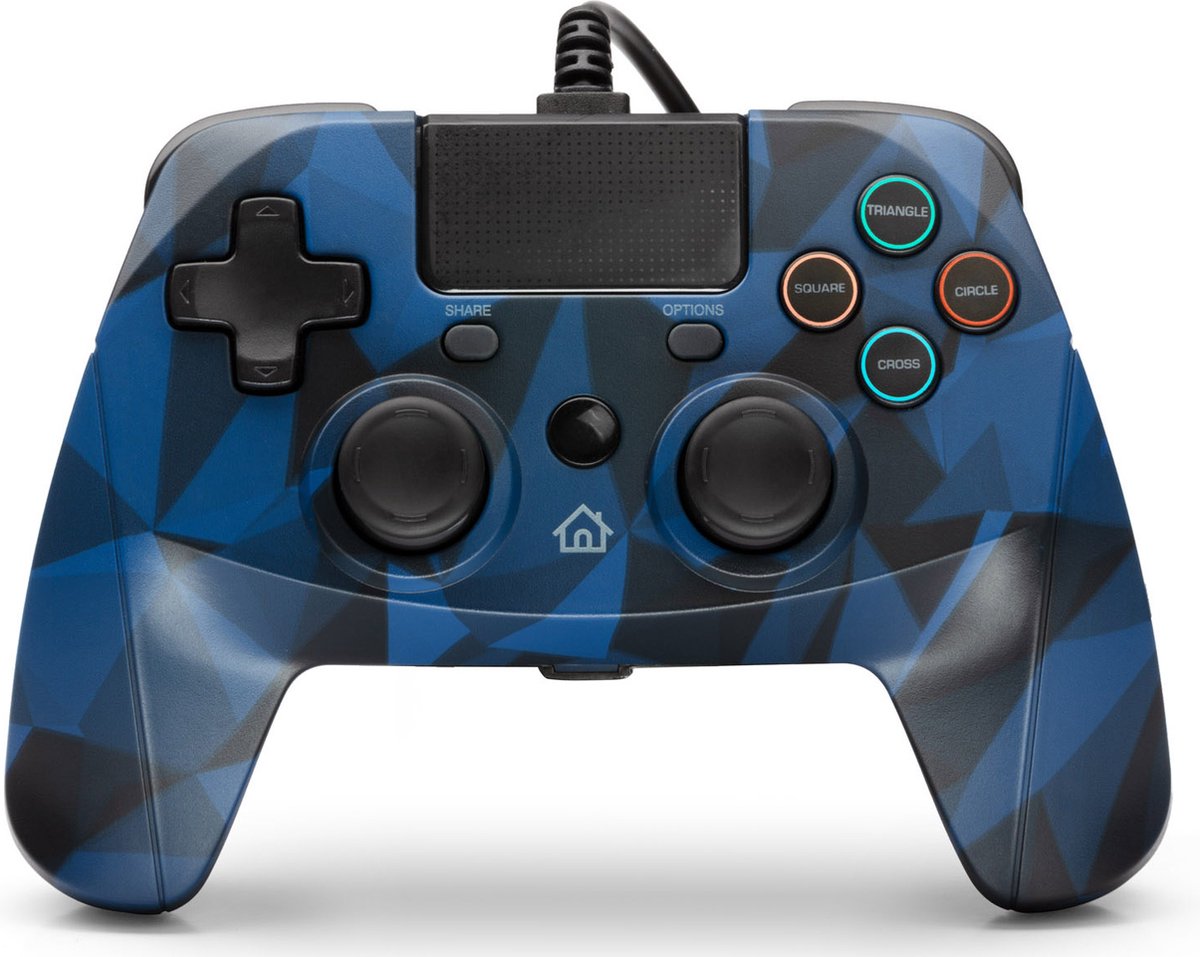 Snakebyte Controller 4 S - PS4 - Camouflage Blauw