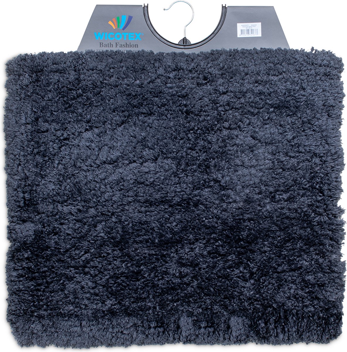 Wicotex - Bidetmat Classic Pure 50x60cm - Badmat - Antraciet - Antislip onderkant