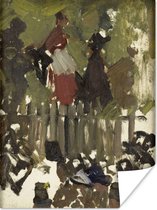 Poster Kermis - Schilderij van George Hendrik Breitner - 30x40 cm