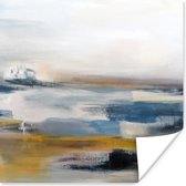 Affiche Huile - Peinture - Abstrait - 75x75 cm