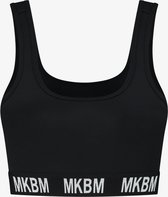 MKBM Branded Top Zwart - Maat: S