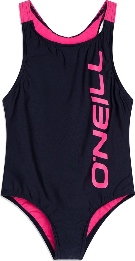 O'Neill Zwembroek Girls SUN & JOY SWIMSUIT Peacoat 140 - Peacoat 79% Recycled Polyester (Repreve), 21% Elastane