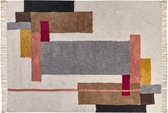 Vloerkleed NIKSAR Multicolor 160 x 230 cm Katoen