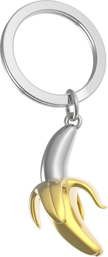 Anti-stress banaan sleutelhanger - Anti-stress fruit - Anti-stress