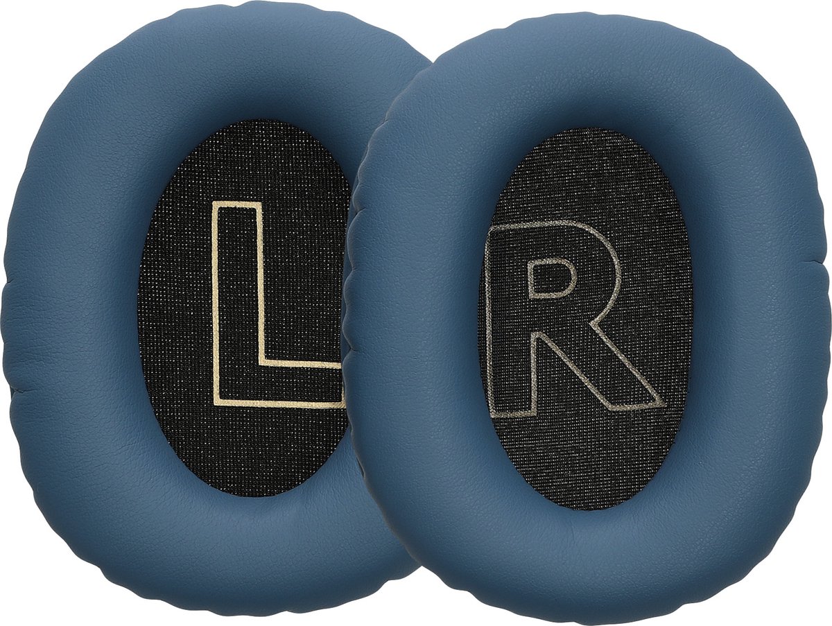 kwmobile 2x oorkussens compatibel met Logitech G Pro X - Earpads voor koptelefoon in donkerblauw