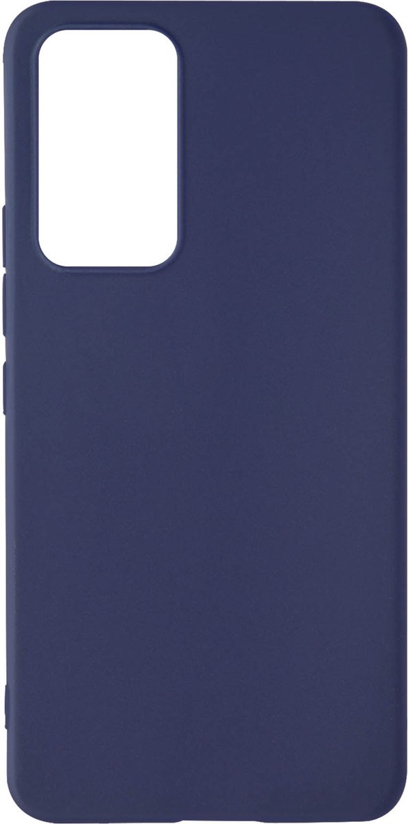 Geschikt voor Xiaomi 12 Lite siliconen hoes Matte afwerking antivlek donker