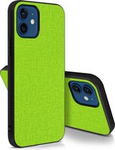 Geschikt voor Apple iPhone12/12 Pro Hybrid Case Stofafwerking Antivlek Wasbaar groen