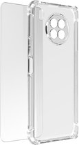 Protection Pack Geschikt voor Honor 50 Lite/Huawei nova 8i Verstevigd hoesje + Gehard Glas