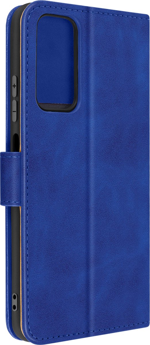 Geschikt voor Xiaomi Redmi Note 11/11s Wallet Case Video-ondersteuningsfunctie blauw