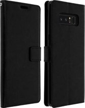 Geschikt voor Samsung Galaxy Note 8 Wallet Case Kaarthouder zwart