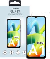 Selencia Screenprotector Geschikt voor Xiaomi Redmi A2 / Redmi A1 Tempered Glass - Selencia Gehard Glas Screenprotector