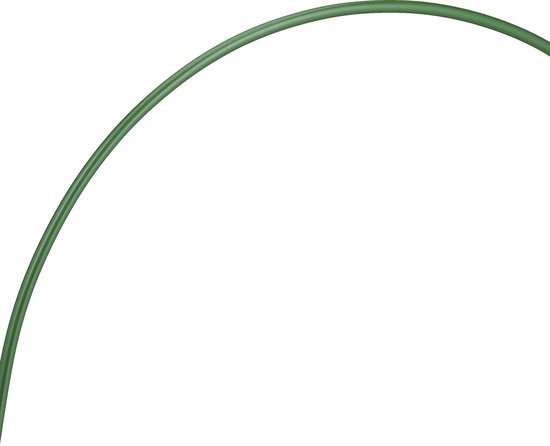 Arcs de tunnel Relaxdays lot de 6 - tubes de serre - arcs de serre tunnel - 60 x 62 - vert