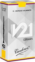 Vandoren Bb Klarinet Duits V21 Rieten 2.5 - 10 Stuks Verpakking