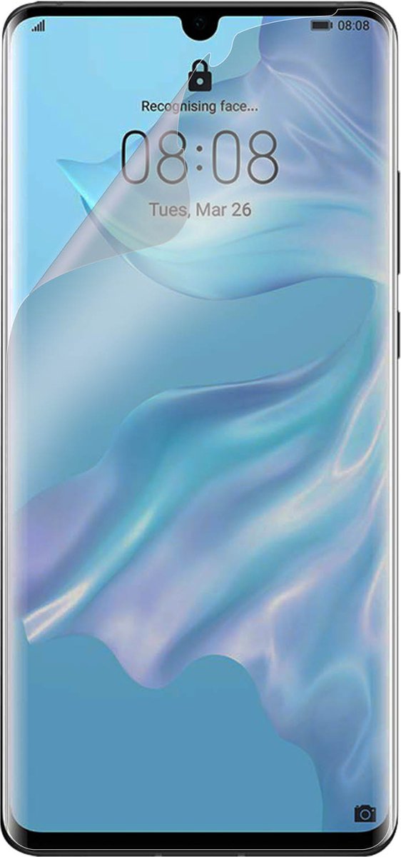 Geschikt voor Huawei P30 Pro Latex Screenprotector Flexibel Bestendig Transparant