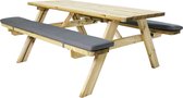 Bol.com SenS-Line - Cushion For Picknick Tuinbank 180 Cm - Grijs aanbieding