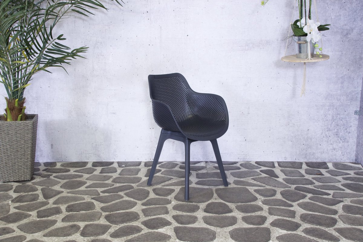 Sens-Line Jasper Garden Chair Plastic Grey