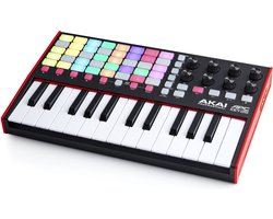 Akai Professional APC Key 25 MK2 - USB MIDI-Keyboardcontroller met 25 Toetsen voor het Lanceren van Clips, Bevat 40 RGB-Pads en 8 Draaiknoppen