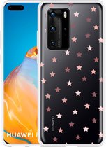 Huawei P40 Pro Hoesje Stars Designed by Cazy