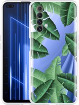 Realme X50 Hoesje Palm Leaves - Designed by Cazy