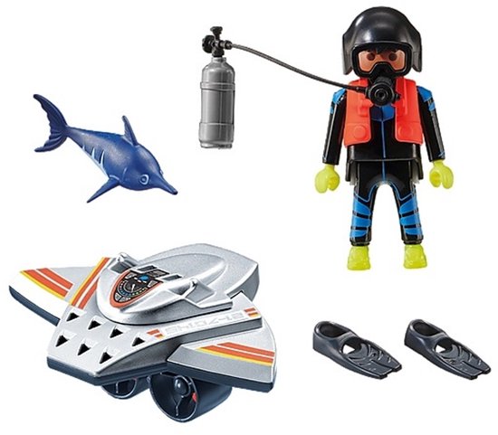 Playmobil 71874 Poste de police avec salle de recherches, Les policiers