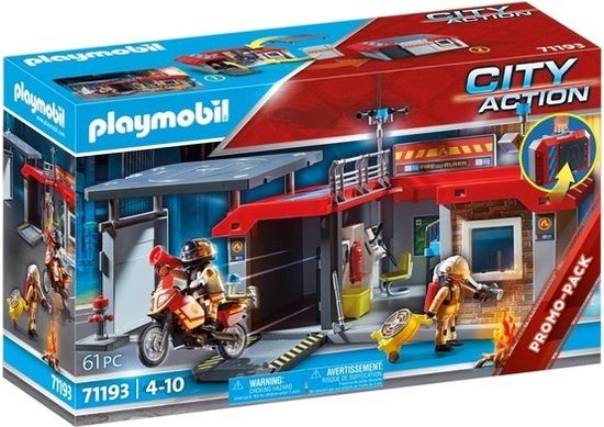 Playmobil City Action - PROMO Brandweerkazerne 71193