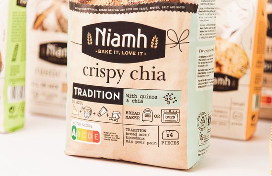 Niamh Crispy Chia - Tradition Broodmix - 2 kg