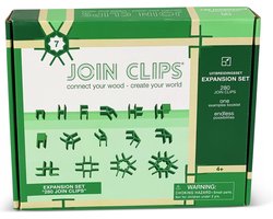 JOIN CLIPS constructiespeelgoed Uitbreidingsset 280 JOIN CLIPS (koppelstukken om te bouwen met KAPLA)