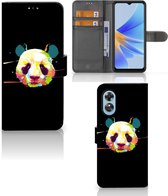 Telefoontas OPPO A17 Hoesje ontwerpen Panda Color Sinterklaas Cadeautje