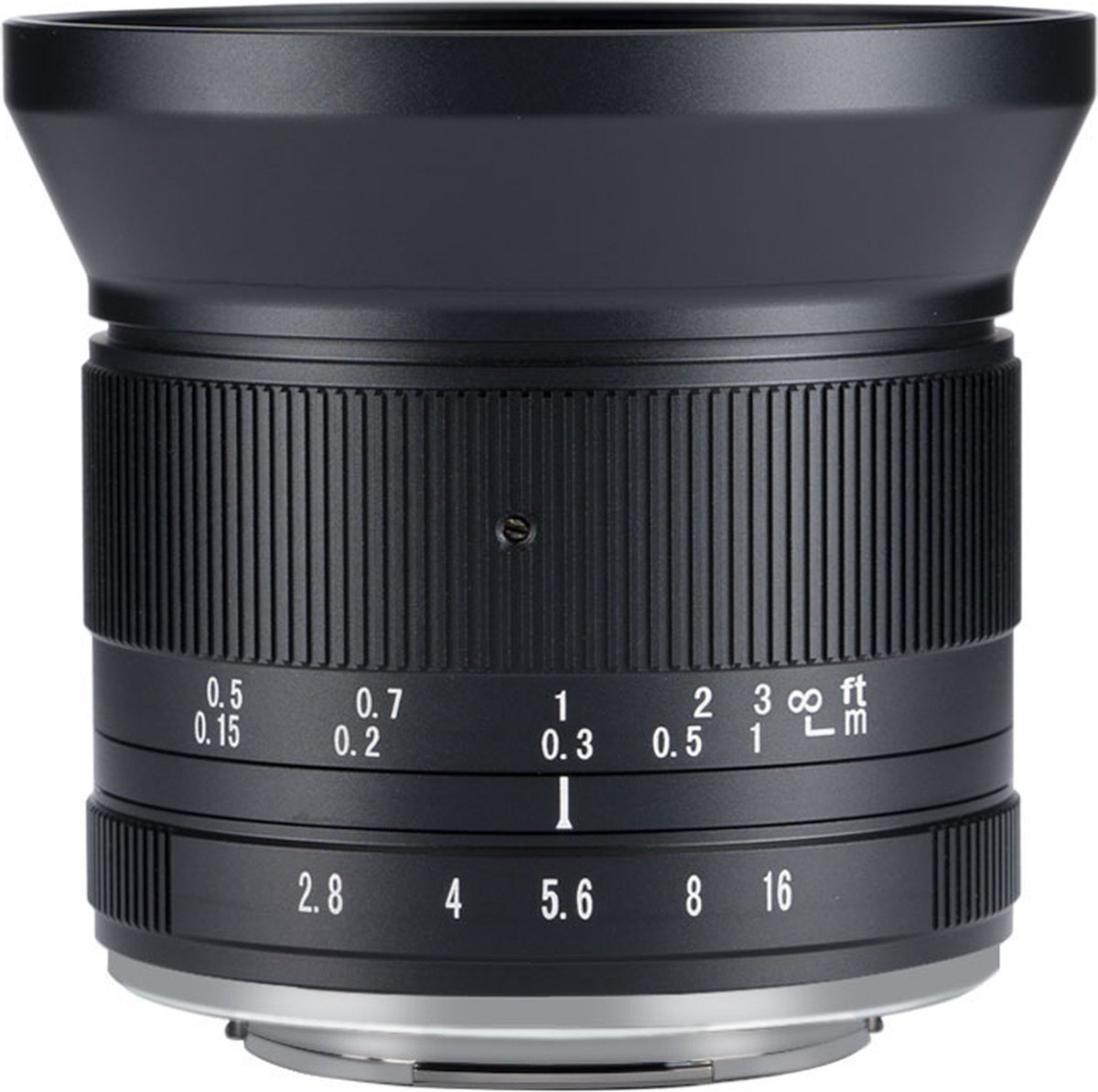 7artisans - Cameralens - 12mm F2.8 MKII voor M43-vatting (Panasonic/Olympus), zwart