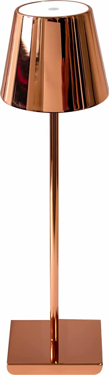 V-tac VT-7703 Tafellamp - 4000K - Dimbaar via touch - Oplaadbaar - Goud