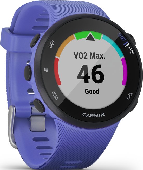 Montre de course à pied avec entraînement Garmin Coach – Violette - Small