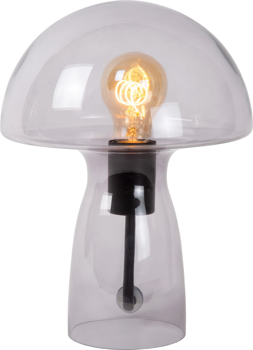 Lucide CATO - Lampe de table - Ø 23,5 cm - 1xE27 - Orange