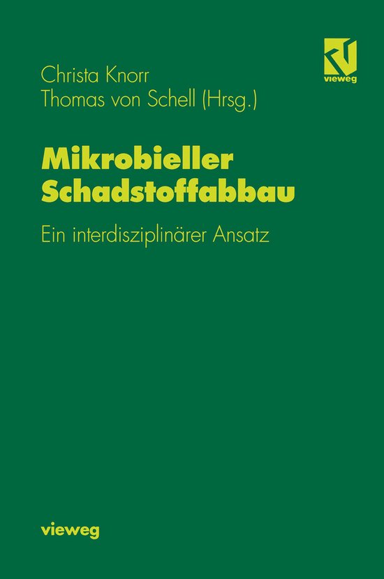 Mikrobieller Schadstoffabbau - cover