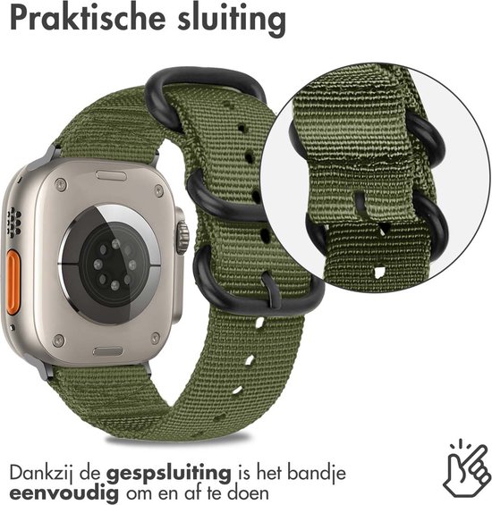 Accessoires apple watch montre connectée apple watch (42/44/45/49 mm) vert  Evetane