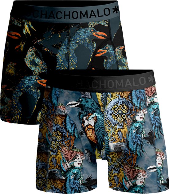 Muchachomalo Boys Boxershorts - 2 Pack - Maat 176 - Jongens Onderbroeken